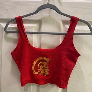 USC gameday crop top. Perfect condition